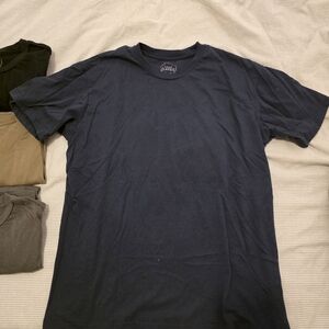 Navy Blue Men's Short Sleeve T-Shirt